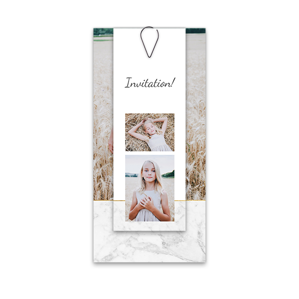 Multikort Binders svart - 12 stk 9,3 x 19,6 cm