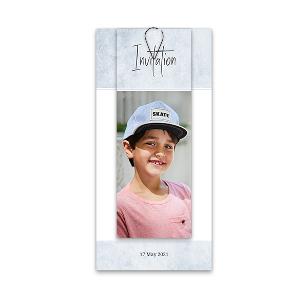 Multi-carte Trombone noir (lot de 12) 9,3 x 19,6 cm