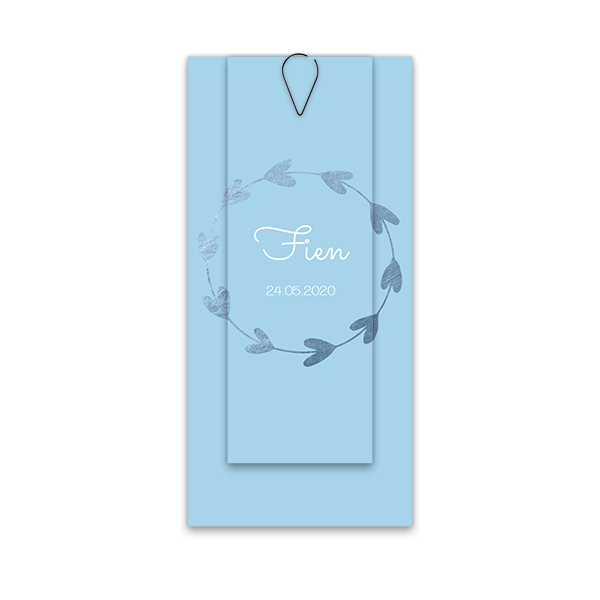 Two-piece card Black - set of 12 (19,6 x 9,3 cm) Two-piece card Black - set of 12 (19,6 x 9,3 cm)