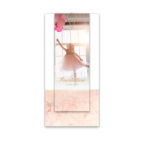 Kort i flere dele guld - 12 stk 9,3 x 19,6 cm Kort i flere dele guld - 12 stk 9,3 x 19,6 cm