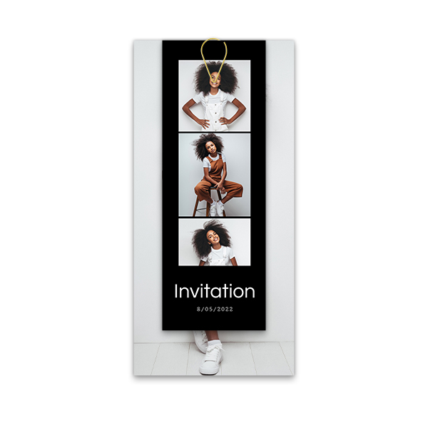 Two-piece card Gold - set of 12 (19,6 x 9,3 cm) Two-piece card Gold - set of 12 (19,6 x 9,3 cm)