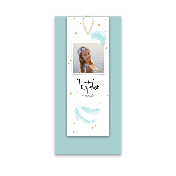 Multikort Binders gull - 12 stk 9,3 x 19,6 cm