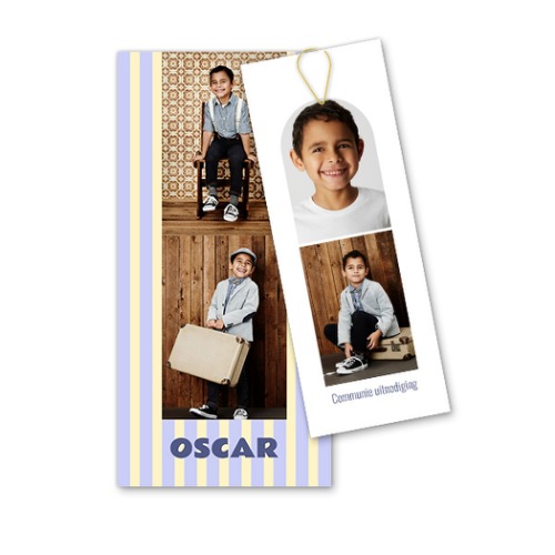 Stapelkaart goud (set van 12) 9,3 x 19,6 cm