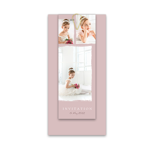 Two-piece card Gold - set of 12 (19,6 x 9,3 cm) Two-piece card Gold - set of 12 (19,6 x 9,3 cm)