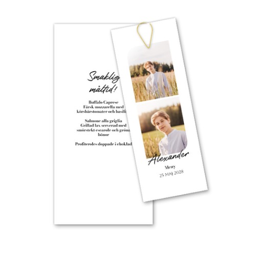 Multikort gem guld - 12 st (9,3 x 19,6 cm)