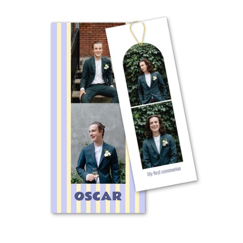 Two-piece card Gold - set of 12 (19,6 x 9,3 cm) Two-piece card Gold - set of 12 (19,6 x 9,3 cm)