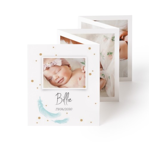 Grusskarte 10-seitig Hochformat (7,1 x 8,8 cm)