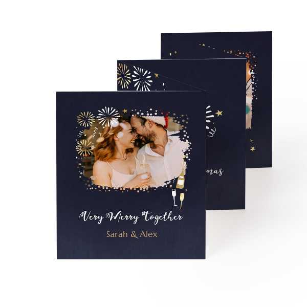 Fold out photo card Portrait (7,1 x 8,8 cm) Fold out photo card Portrait (7,1 x 8,8 cm)