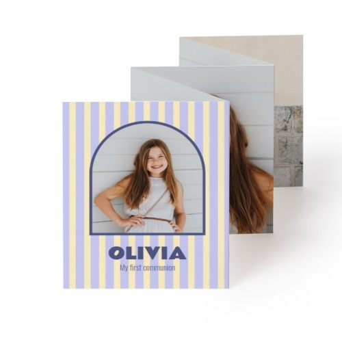 Fold out photo card Portrait (7,1 x 8,8 cm)