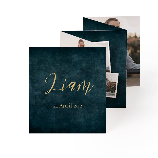 Fold out photo card Portrait (7,1 x 8,8 cm) Fold out photo card Portrait (7,1 x 8,8 cm)