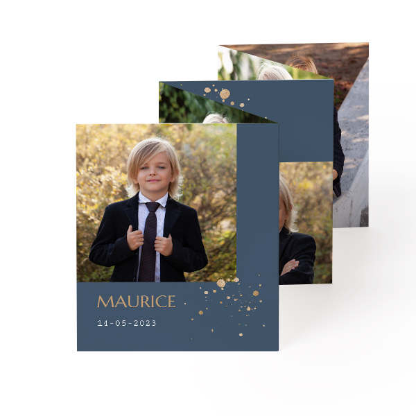 Fold out photo card Portrait (7,1 x 8,8 cm) Fold out photo card Portrait (7,1 x 8,8 cm)