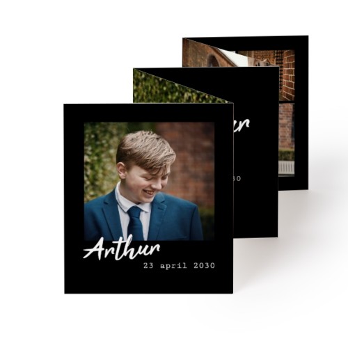 Carte portfolio Portrait (7,1 x 8,8 cm)