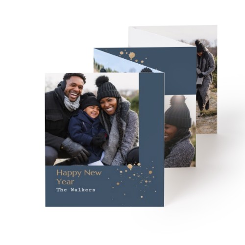 Fold out photo card Portrait (7,1 x 8,8 cm)