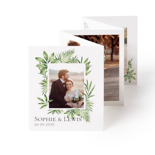 Fold out photo card Portrait (7,1 x 8,8 cm) Fold out photo card Portrait (7,1 x 8,8 cm)