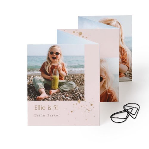 Fotokort 10 sider Portræt Sort klips - 12 stk (7,1 x 8,8 cm)