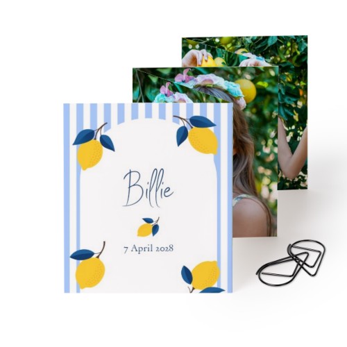 Fold out photo card Portrait Black paperclip - set of 12 (7,1 x 8,8 cm) Fold out photo card Portrait Black paperclip - set of 12 (7,1 x 8,8 cm)