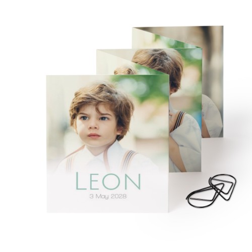 Fotokort 10 sidor Stående med Svart gem - 12 st (7,1 x 8,8 cm)