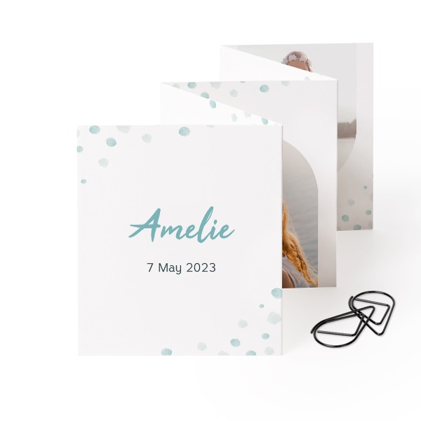 Grusskarte 10-seitig rechteckig mit schwarzen Klammern - 12 Stk. (7,1 x 8,8 cm) Grusskarte 10-seitig rechteckig mit schwarzen Klammern - 12 Stk. (7,1 x 8,8 cm)