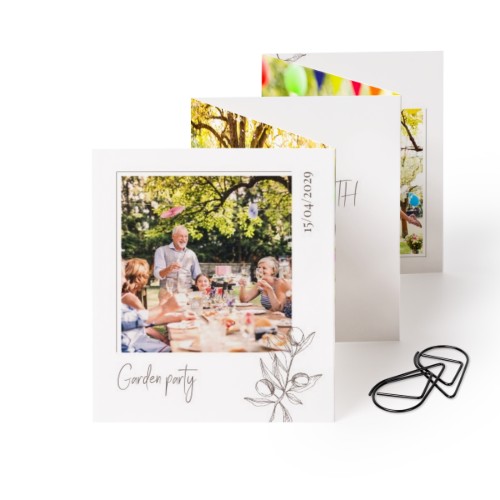 Fotokort 10 sider Portræt Sort klips - 12 stk (7,1 x 8,8 cm) Fotokort 10 sider Portræt Sort klips - 12 stk (7,1 x 8,8 cm)