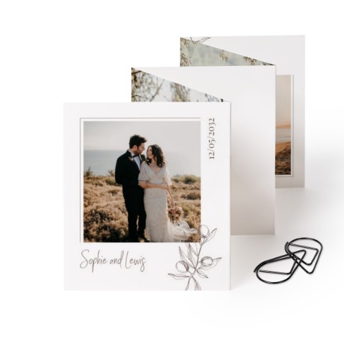 Fold out photo card Portrait Black paperclip - set of 12 (7,1 x 8,8 cm) Fold out photo card Portrait Black paperclip - set of 12 (7,1 x 8,8 cm)