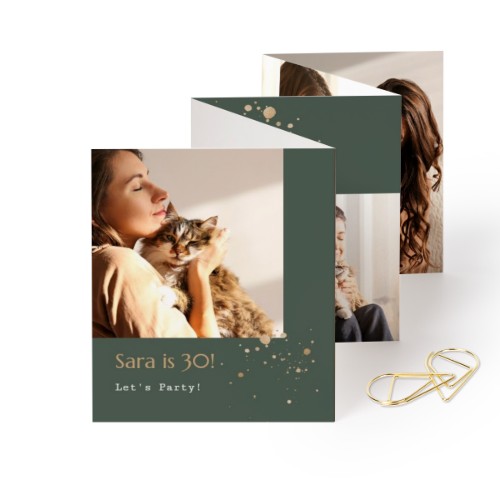 Carte portfolio Portrait - trombone doré - lot de 12 (7,1 x 8,8 cm) Carte portfolio Portrait - trombone doré - lot de 12 (7,1 x 8,8 cm)