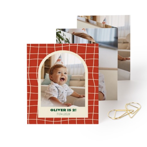 Grusskarte 10-seitig rechteckig mit goldfarbenen Klammern - 12 Stk. (7,1 x 8,8 cm) Grusskarte 10-seitig rechteckig mit goldfarbenen Klammern - 12 Stk. (7,1 x 8,8 cm)