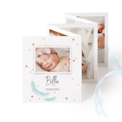 Kuvakortit 10-sivua Pysty Sininen nauhaa - 12 kpl (7,1 x 8,8 cm)