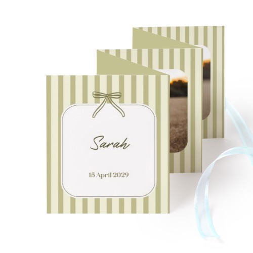 Portfoliokaart Rechthoek (Set van 12) Blauw lint (7,1 x 8,8 cm) Portfoliokaart Rechthoek (Set van 12) Blauw lint (7,1 x 8,8 cm)