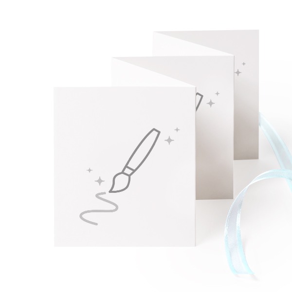 Fotokort 10 sidor Stående blå band - 12 st (7,1 x 8,8 cm)