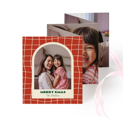 Fold out photo card Portrait pink ribbon - set of 12 (7,1 x 8,8 cm) Fold out photo card Portrait pink ribbon - set of 12 (7,1 x 8,8 cm)