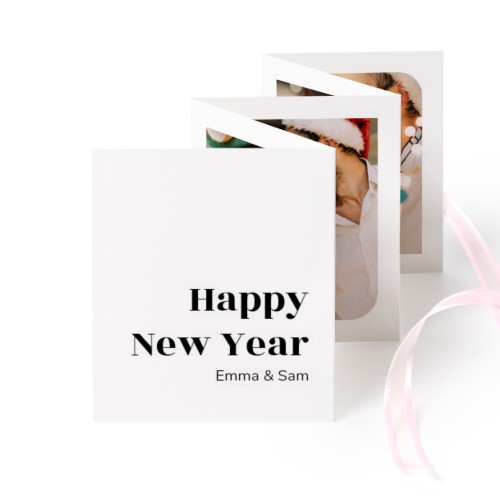 Fold out photo card Portrait pink ribbon - set of 12 (7,1 x 8,8 cm) Fold out photo card Portrait pink ribbon - set of 12 (7,1 x 8,8 cm)