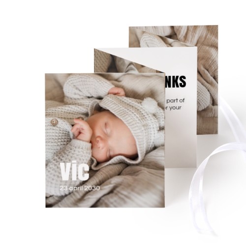 Bold Text Full Photo