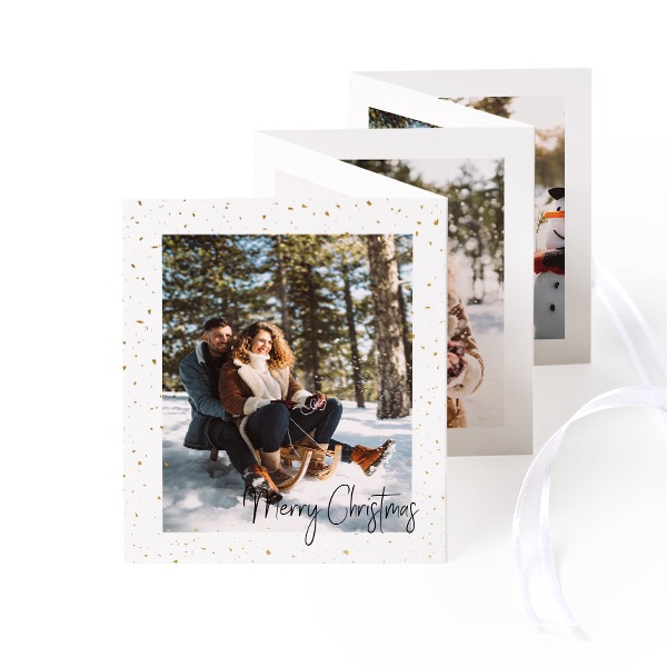 Zigzag fotokaartje Staand Wit lint - Set van 12 (7,1 x 8,8 cm) Zigzag fotokaartje Staand Wit lint - Set van 12 (7,1 x 8,8 cm)