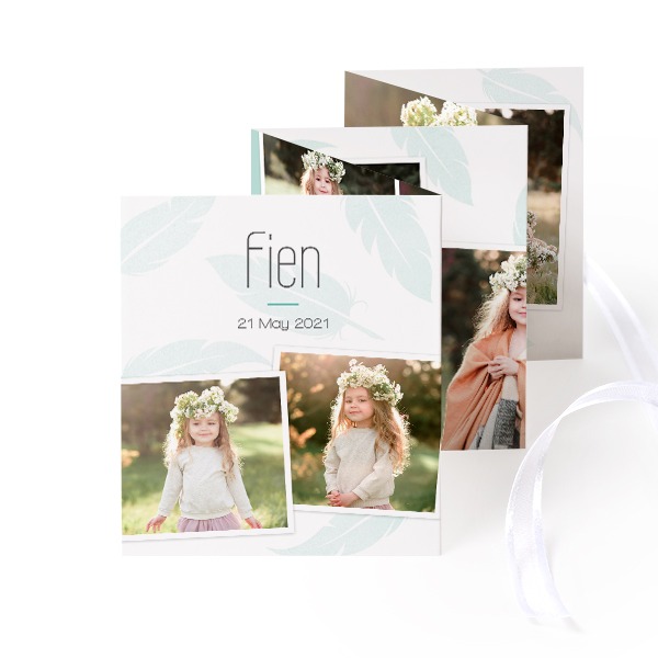 Zigzag fotokaartje Staand Wit lint - Set van 12 (7,1 x 8,8 cm) Zigzag fotokaartje Staand Wit lint - Set van 12 (7,1 x 8,8 cm)