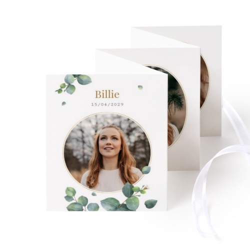 Carte portfolio Portrait (lot de 12) ruban blanc (7,1 x 8,8 cm) Carte portfolio Portrait (lot de 12) ruban blanc (7,1 x 8,8 cm)