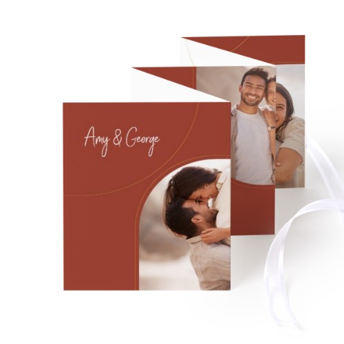 Carte portfolio Portrait (lot de 12) ruban blanc (7,1 x 8,8 cm) Carte portfolio Portrait (lot de 12) ruban blanc (7,1 x 8,8 cm)