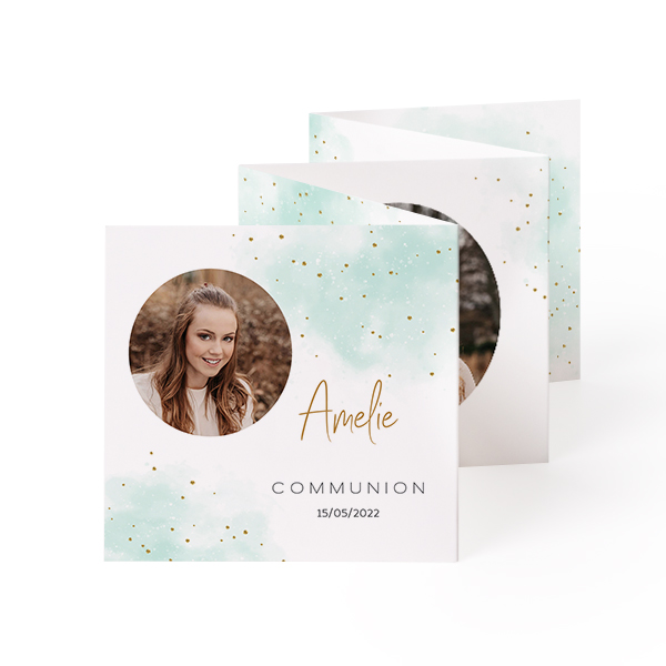 Fold out photo card Square (8 x 8 cm) Fold out photo card Square (8 x 8 cm)