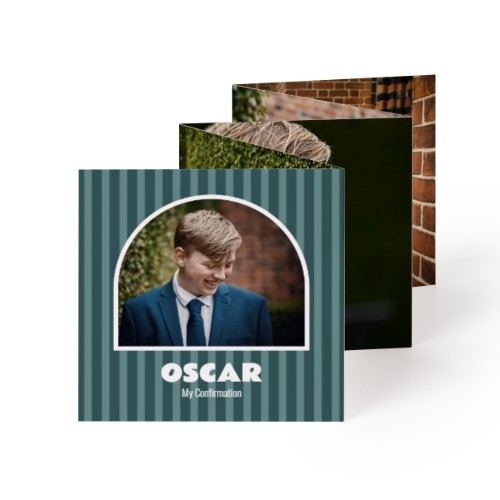 Fold out photo card Square (8 x 8 cm)