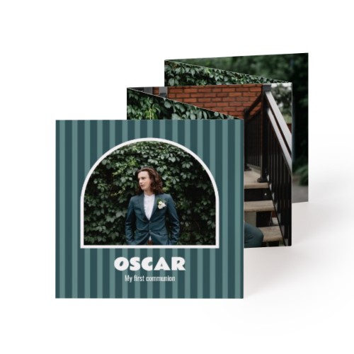 Fold out photo card Square (8 x 8 cm) Fold out photo card Square (8 x 8 cm)