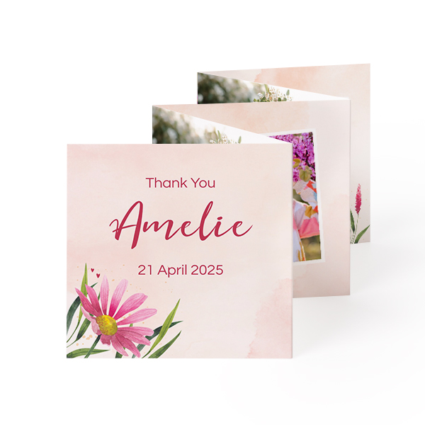 Carte portfolio Carré (8 x 8 cm)