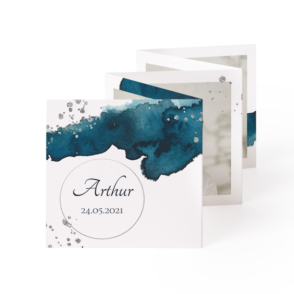 Fold out photo card Square (8 x 8 cm) Fold out photo card Square (8 x 8 cm)