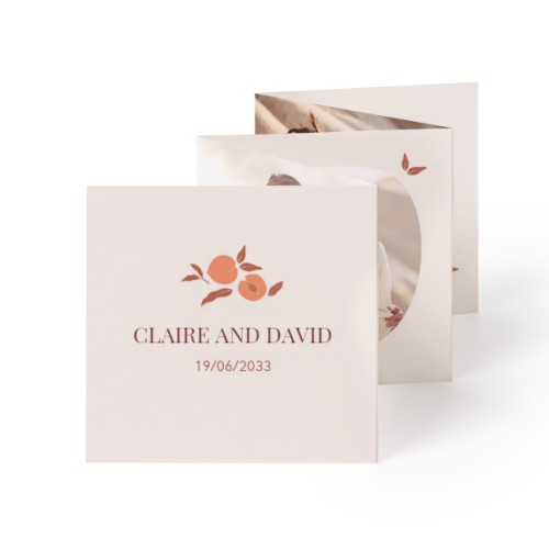 Carte portfolio Carré (8 x 8 cm)