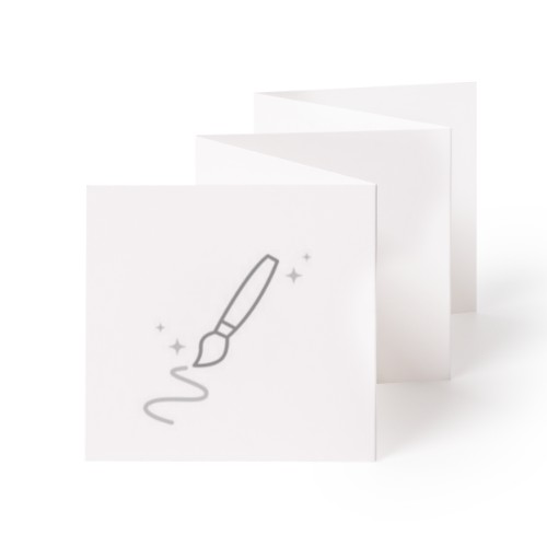 Carte portfolio Carré (8 x 8 cm) Carte portfolio Carré (8 x 8 cm)