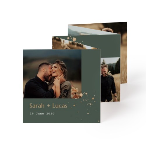 Carte portfolio Carré (8 x 8 cm) Carte portfolio Carré (8 x 8 cm)