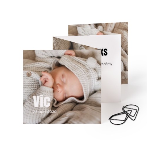 Zigzag fotokaartje Vierkant Zwarte Paperclip - Set van 12 (8 x 8 cm) Zigzag fotokaartje Vierkant Zwarte Paperclip - Set van 12 (8 x 8 cm)