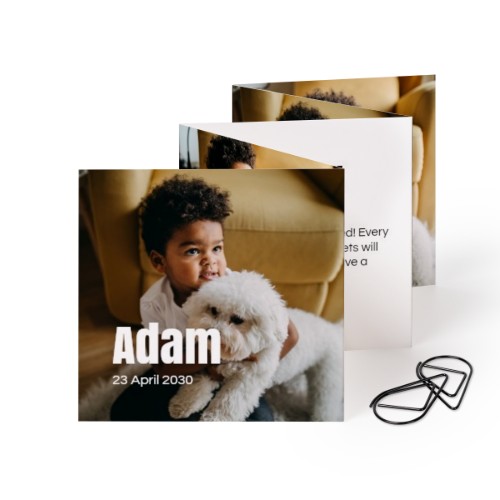 Bold Text Full Photo