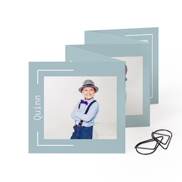 Portfoliokaart Vierkant Zwarte Paperclip (set van 12) (8 x 8 cm) Portfoliokaart Vierkant Zwarte Paperclip (set van 12) (8 x 8 cm)