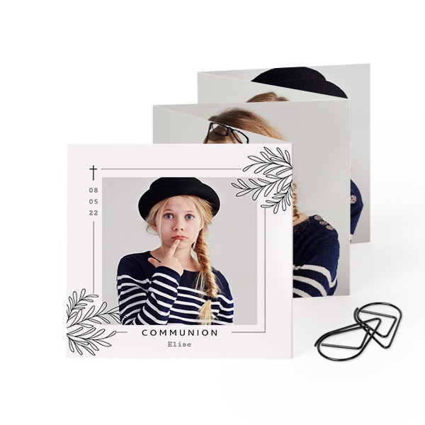 Fotokort 10 sider Firkant med Svart klips - 12 stk (8 x 8 cm) Fotokort 10 sider Firkant med Svart klips - 12 stk (8 x 8 cm)