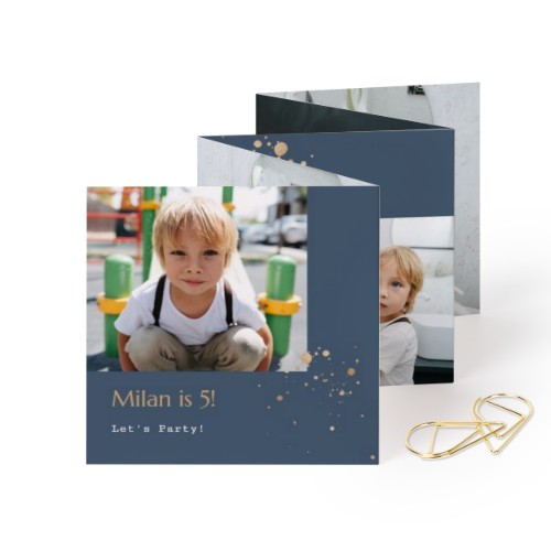 Fotokort 10 sidor Kvadratisk med GuldfÀrgat gem - 12 st (8 x 8 cm) Fotokort 10 sidor Kvadratisk med GuldfÀrgat gem - 12 st (8 x 8 cm)