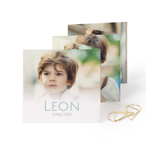 Portfoliokaart Vierkant Gouden Paperclip (set van 12) (8 x 8 cm) Portfoliokaart Vierkant Gouden Paperclip (set van 12) (8 x 8 cm)